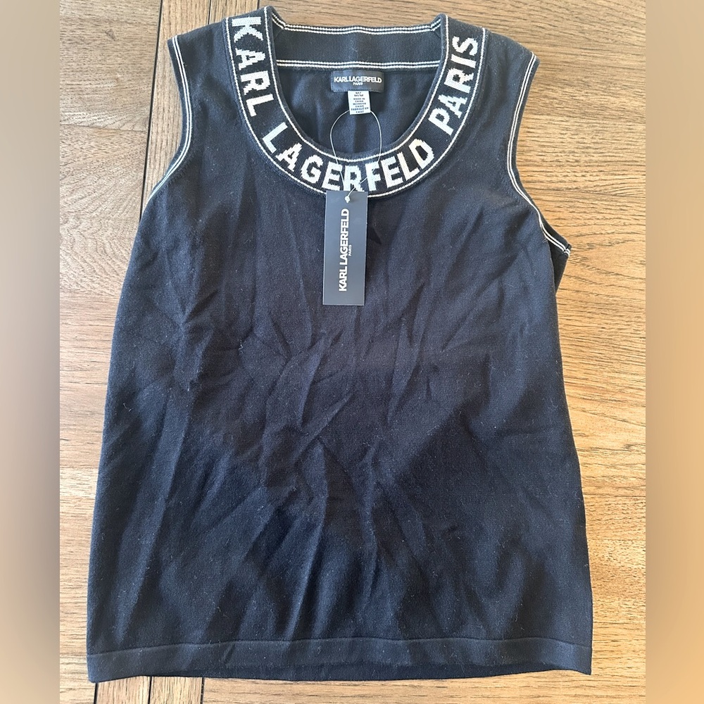 NWT Karl Lagerfeld Sweater Vest